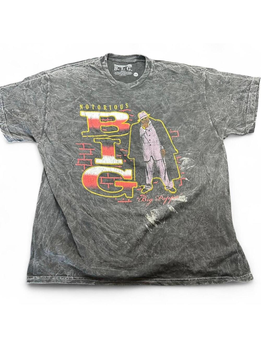 Notorious B.I.G. Big Poppa Graphic T-Shirt Large